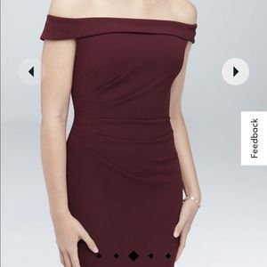 David’s Bridal Bridesmaid Gown